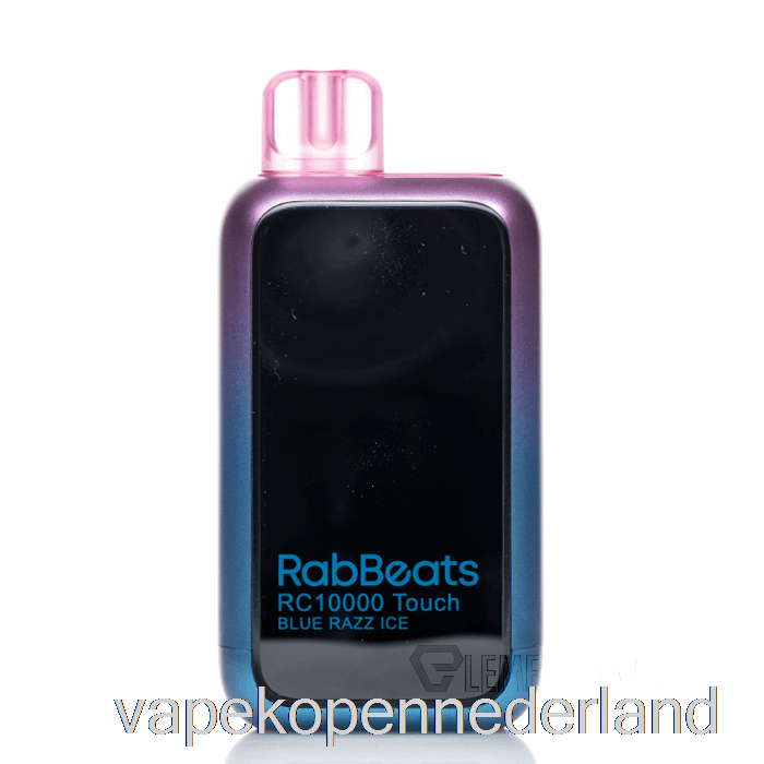 Elektronische Sigaret Vape Rabbeats Rc10000 Touch Wegwerp Blauw Razz Ijs